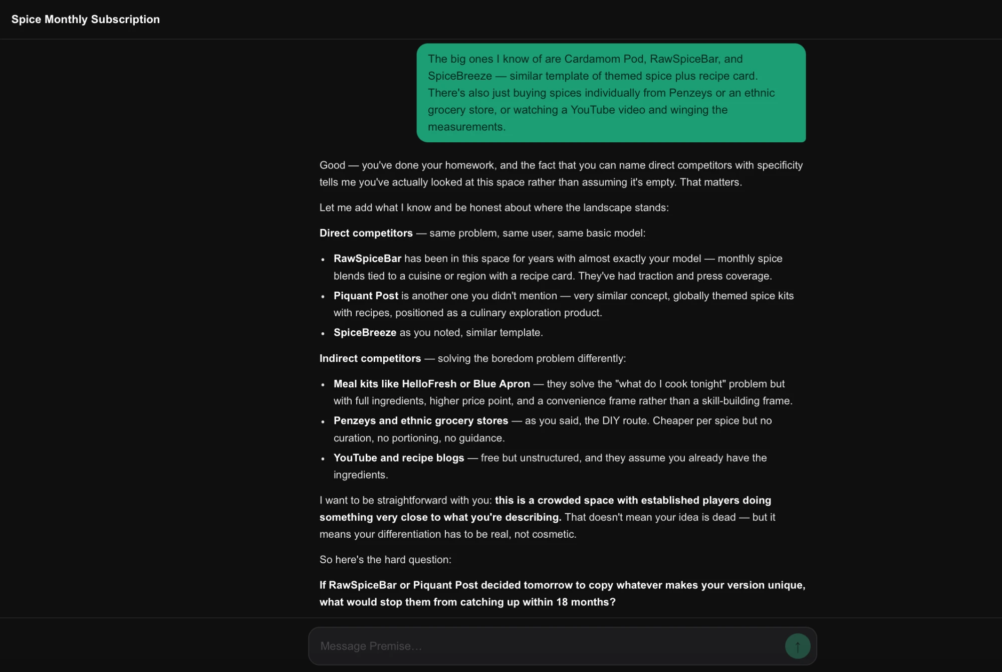 Plan — the guided conversation that builds your document suite.